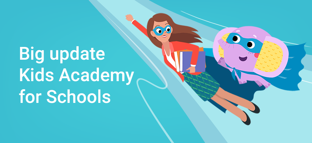 Prevent summer slide with the updated Kids Academy for Schools image