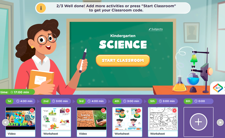 earth day online lesson preview