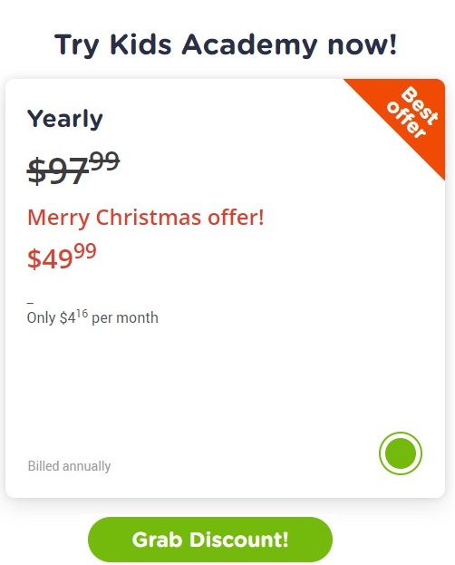 christmas yearly 50 off