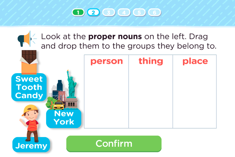 common and proper nouns quiz