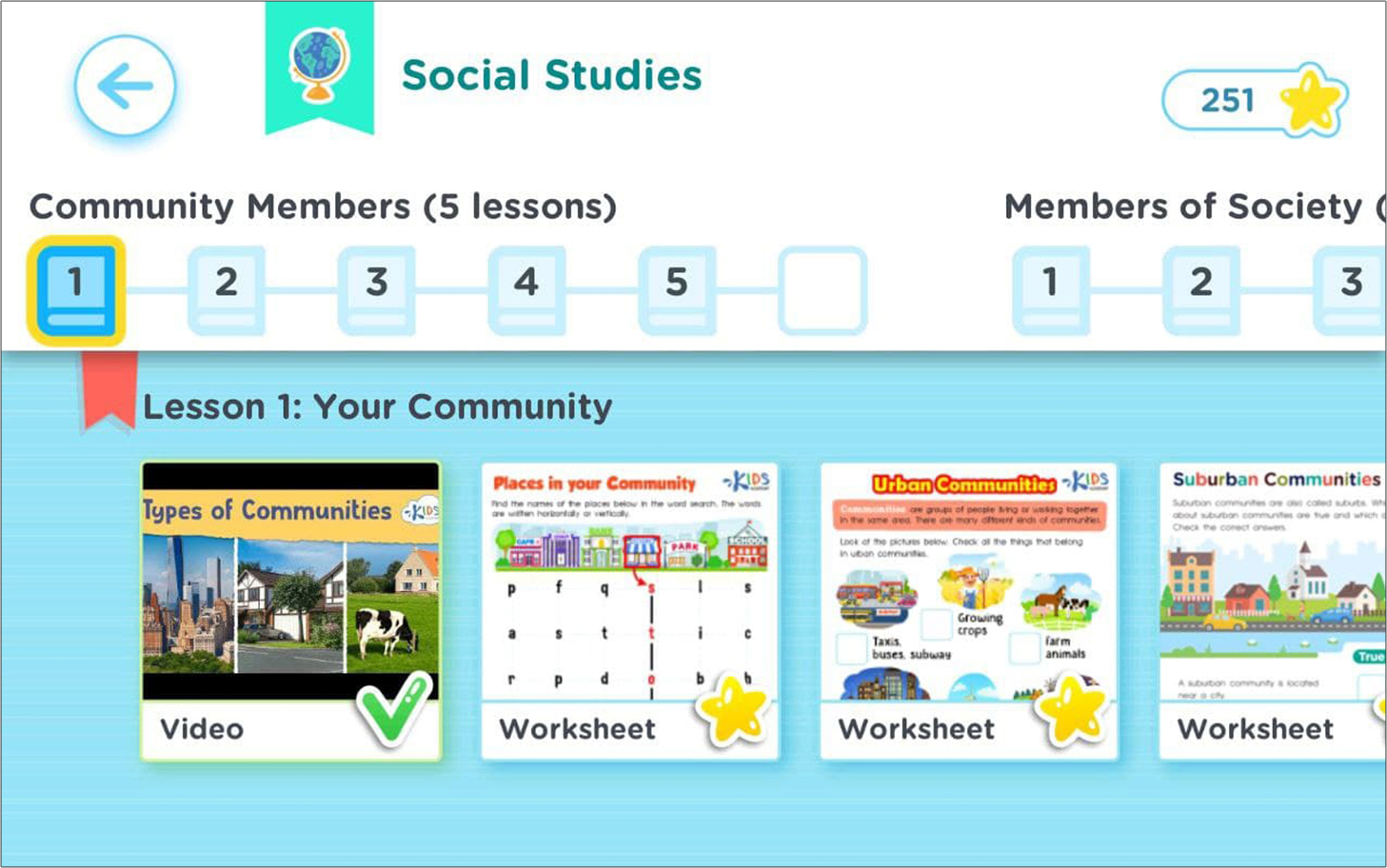 preview of Community lesson in Talented and Gifted Online 