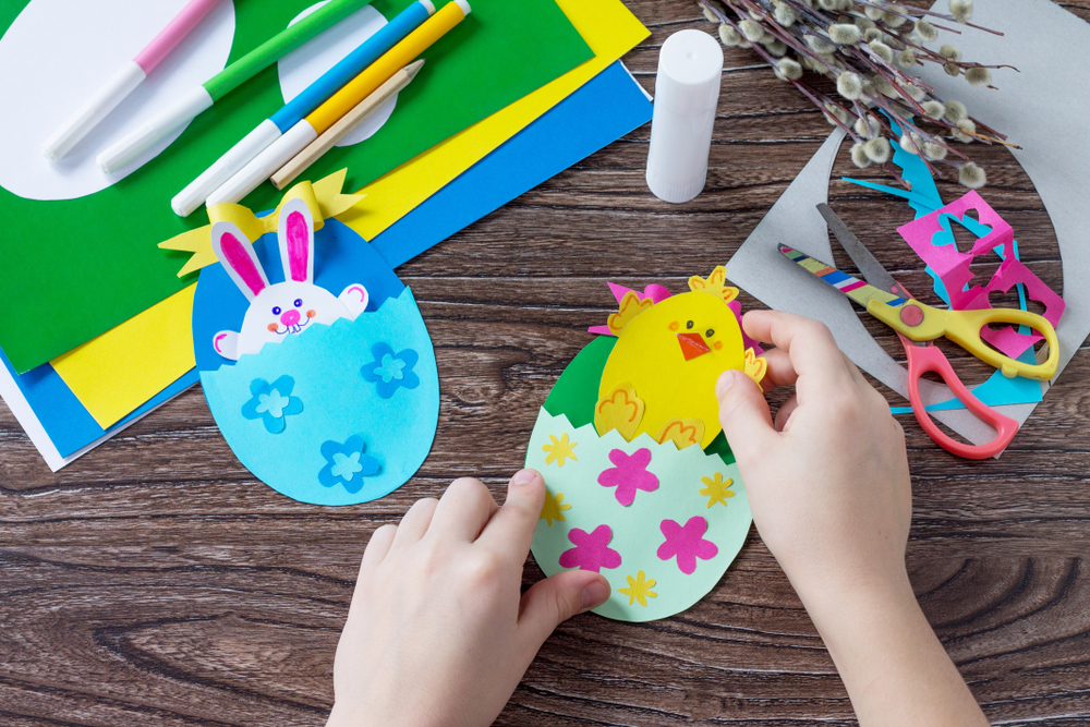 easter handmade eggs