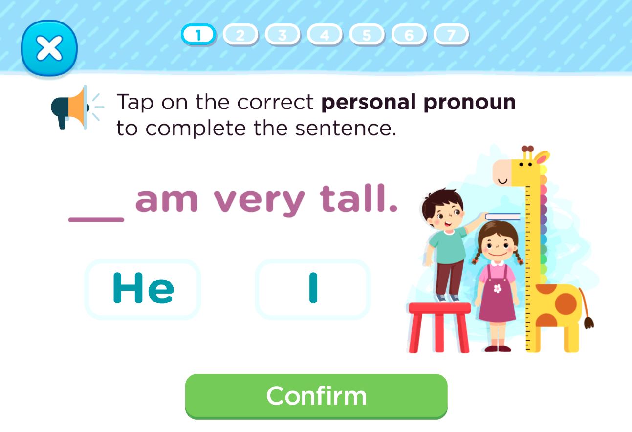 Quiz on Personal Pronouns