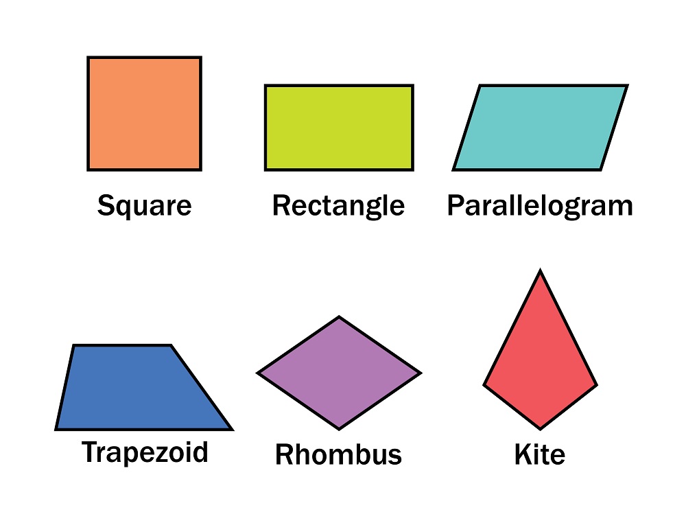 quadrilateral shapes names