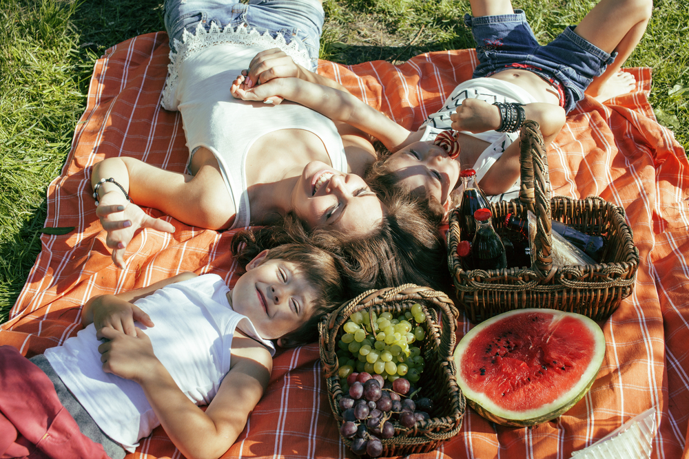 Picnic with children