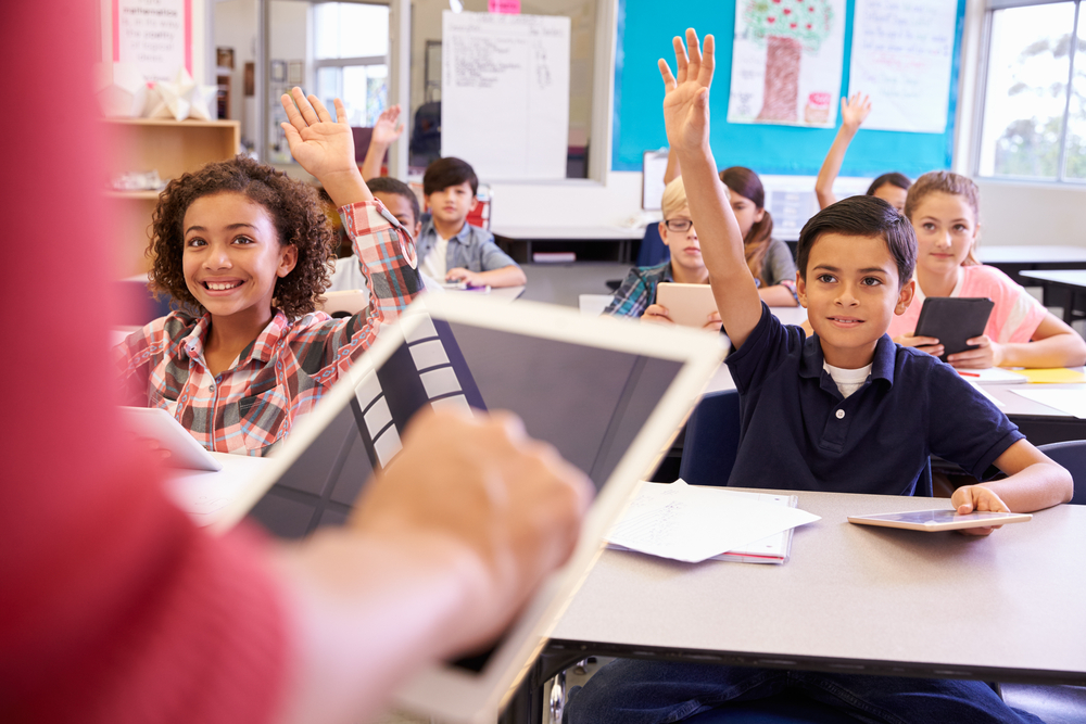 kids in classroom