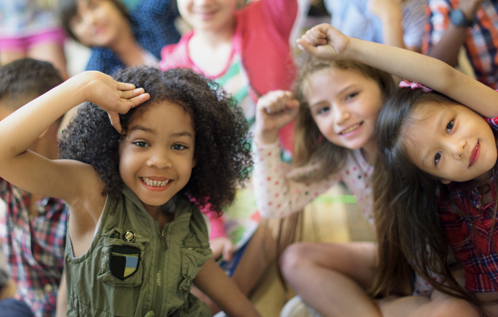 Children smiling