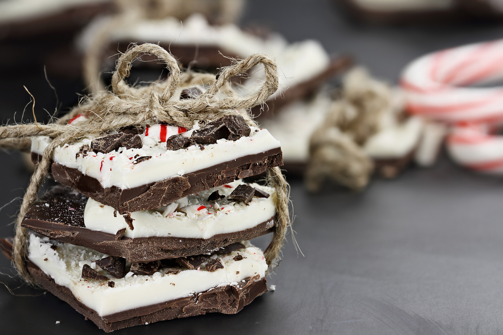 Peppermint bark.