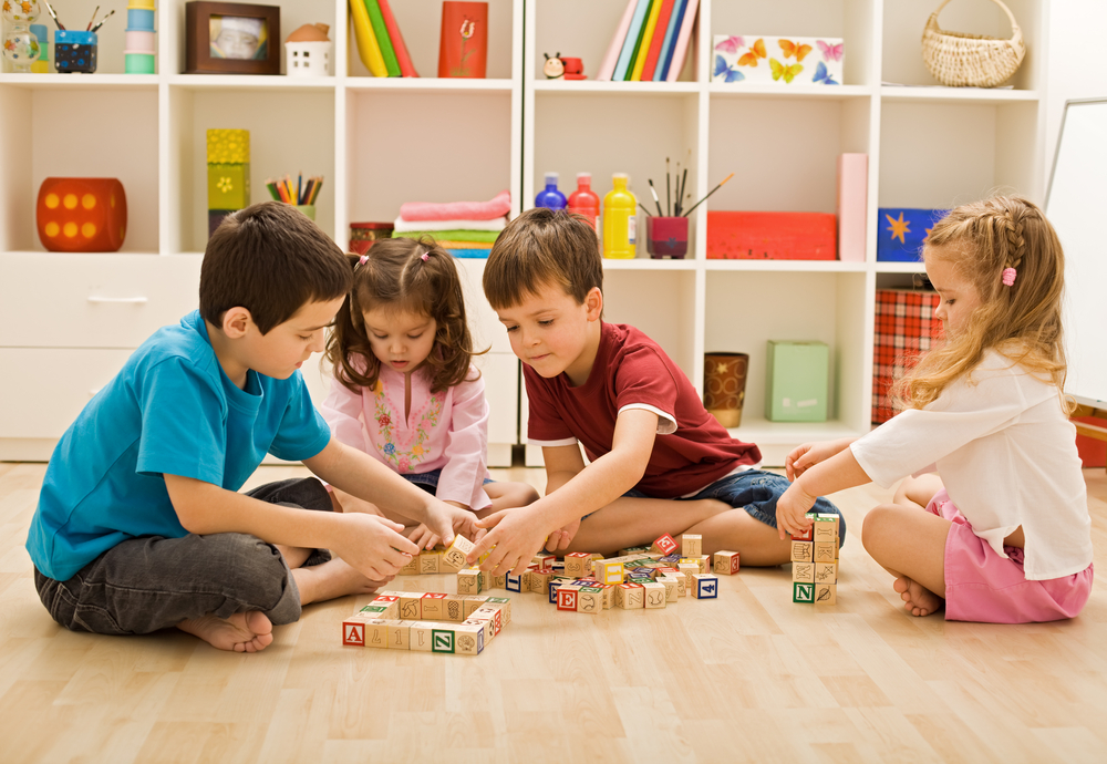 Children playing