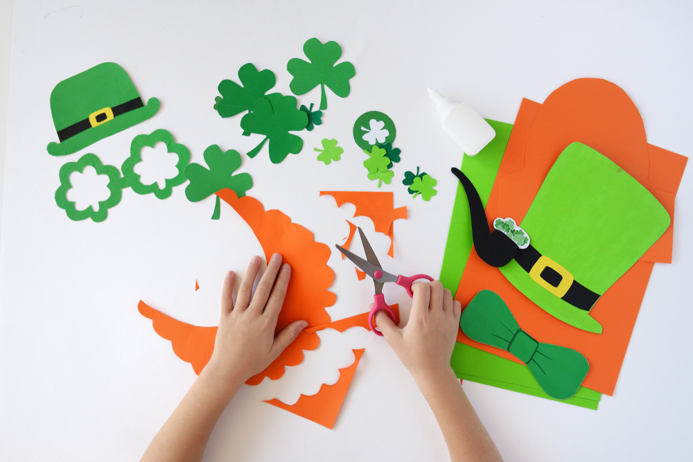 handcrafts for St. Patrick's Day