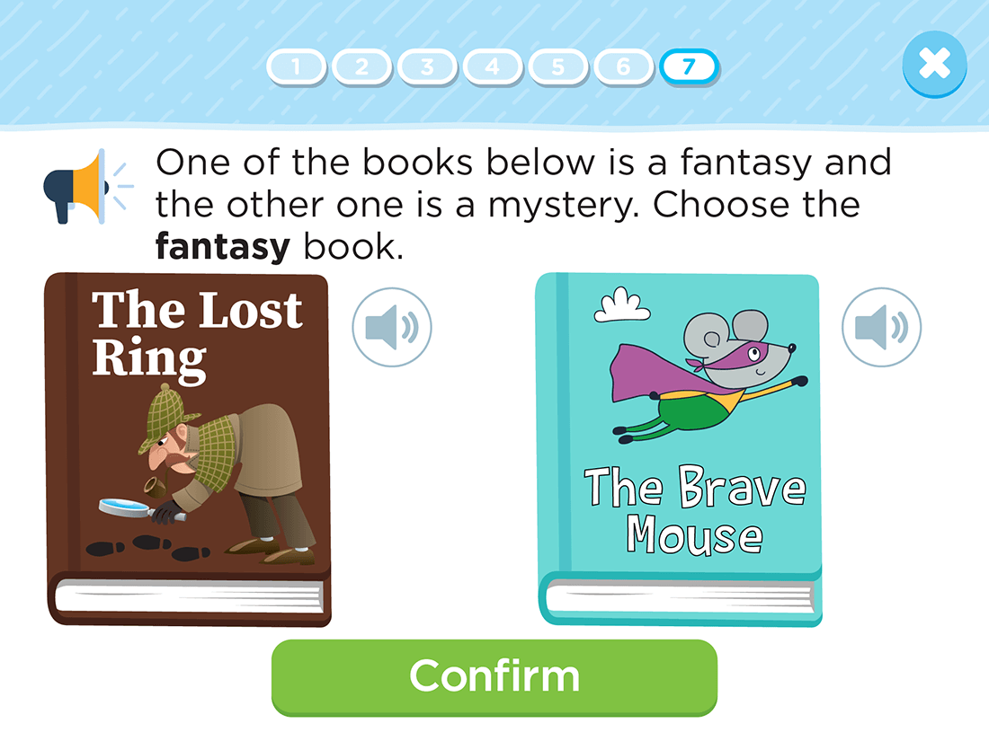 quiz on realistic and mystery fiction for grade 1
