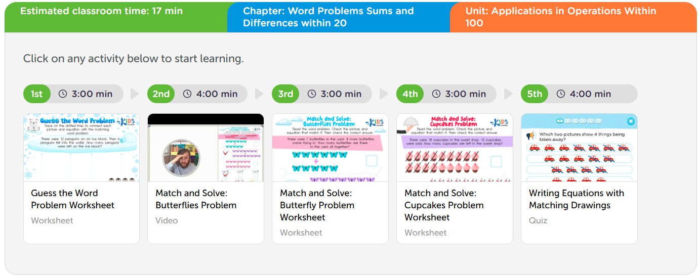 lesson on solving word problems for grade 2