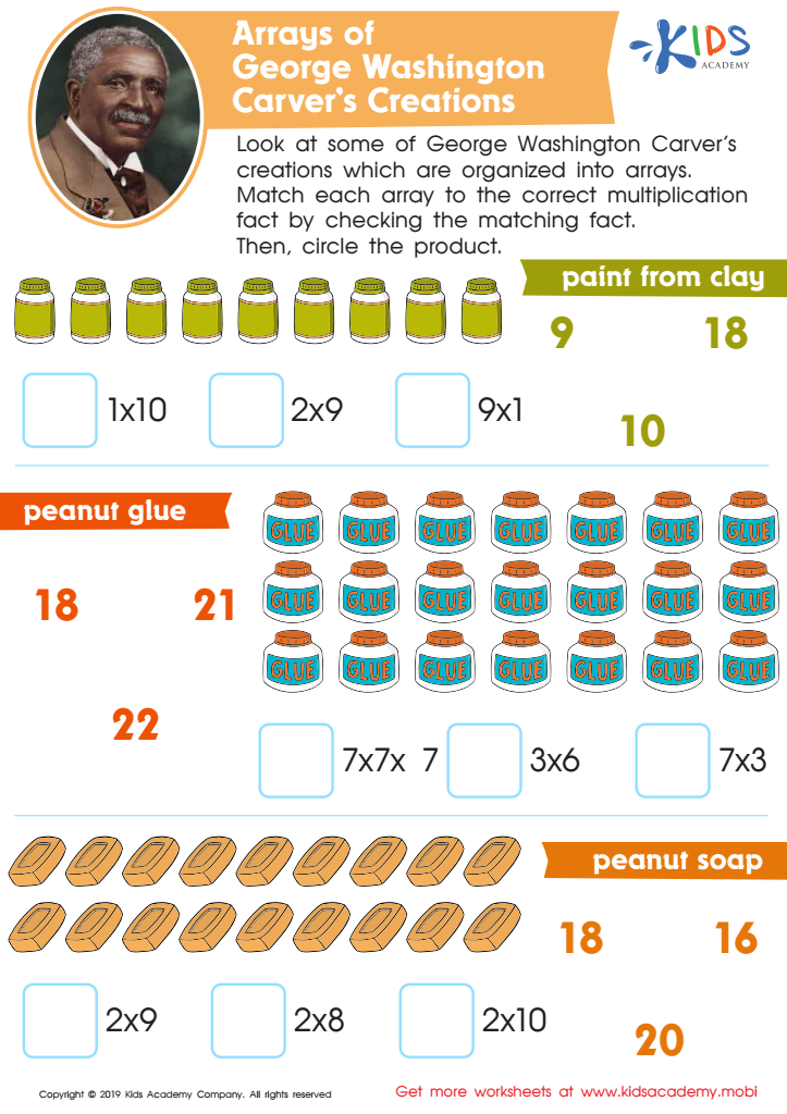 george washington carver worksheet