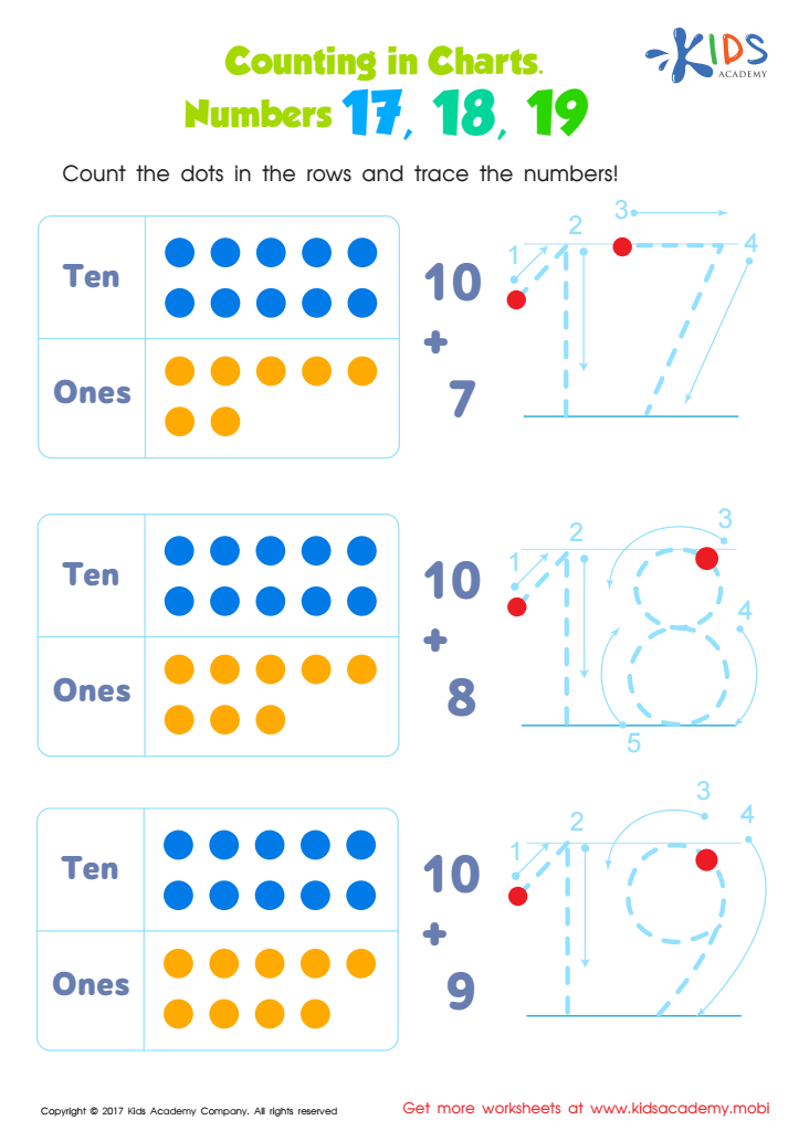 number tracking pdf worksheet