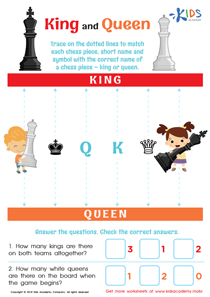 King and Queen Worksheet