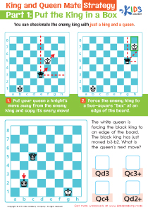 King and Queen Mate Strategy: Part 1 Worksheet