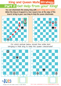 King and Queen Mate Strategy: Part 2 Worksheet