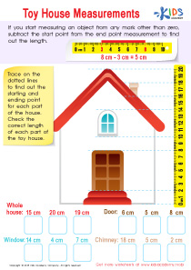Toy House Measurements Worksheet