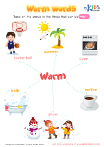Warm Words Worksheet