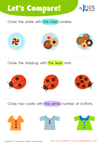 Matching: Classifying Toys by Size Worksheet