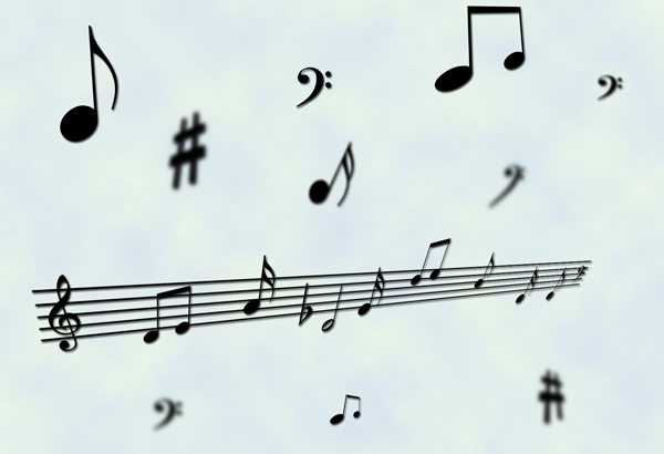 musical notes