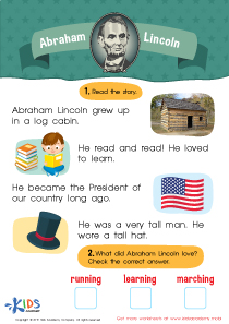 First Grade History Worksheets image