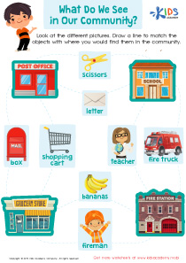 What Do We See in our Community? Worksheet