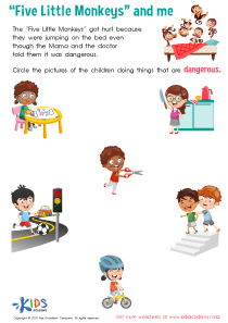 Easy Preschool Reading Worksheets image