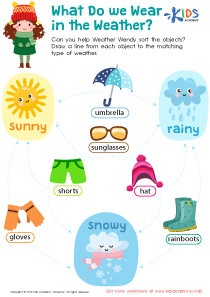 What Do We Wear in the Weather? Worksheet