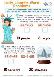 Lady Liberty Worksheet