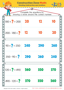 Normal Grade 3 Math Worksheets image