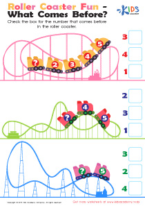 Roller Coaster Fun Worksheet