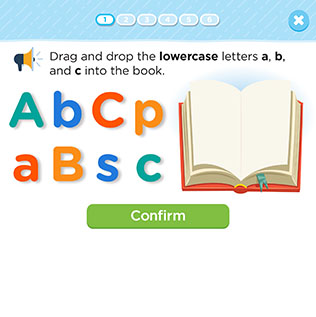 Identifying Lowercase Letters a-i