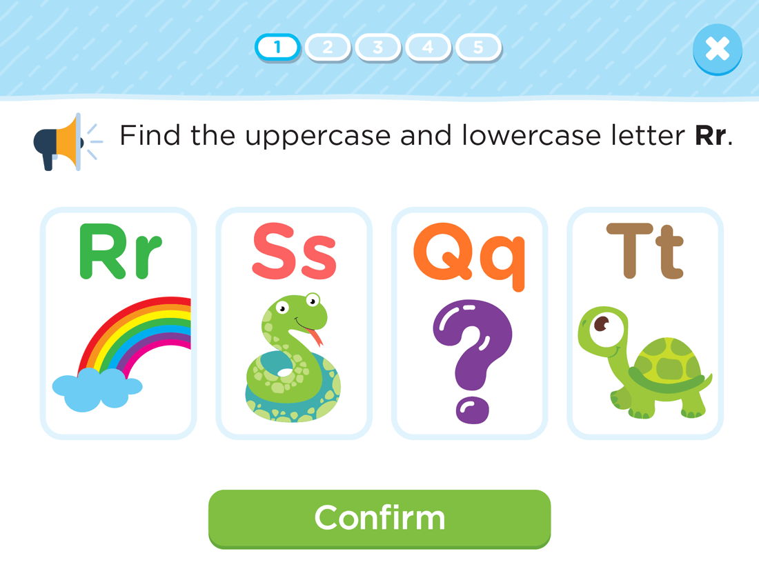 Letters Q-T