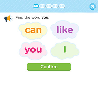 Identifying Sight Words: I, Can, You, Like