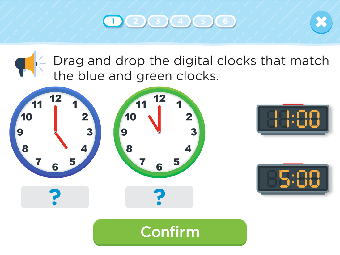 Telling Time on an Analog Clock to the Hour