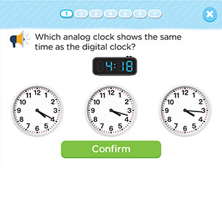 Telling Time to the Nearest Minute and Finding Elapsed Time