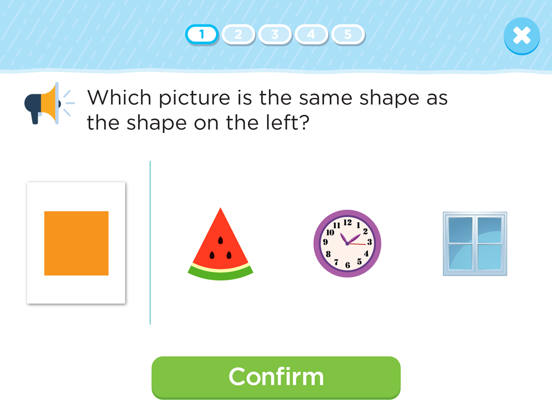 Identify the Shape of Different Objects