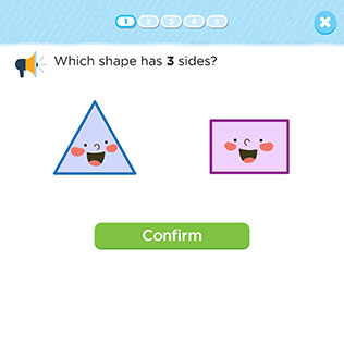 Sort and Identify Shapes by their Sides
