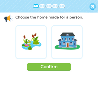 Homes: Identify common people and places