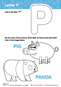 Practice Easy Alphabet Coloring Pages Worksheets With Answer Keys for Preschool image