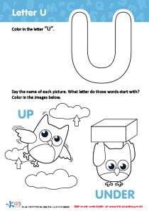 Easy Preschool Alphabet Worksheets image
