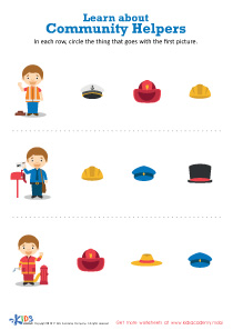Learn about Community Helpers Printable