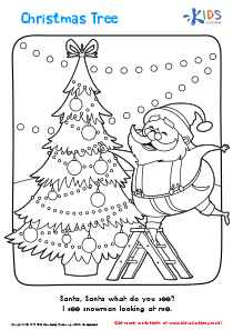 Christmas: Christmas Tree Printable