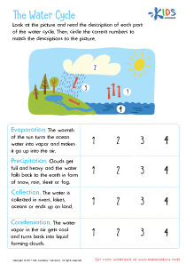 Extra Challenge Kindergarten Science Worksheets image