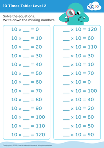 Normal Difficulty Third Grade Math Worksheets image