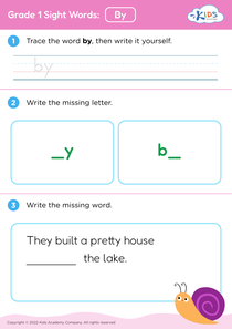 Grade 1 Sight Words: By