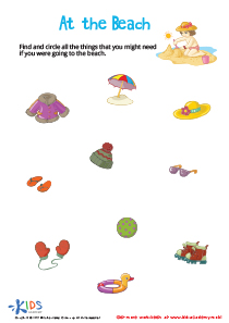 Normal Difficulty Sorting Worksheets for Preschool image