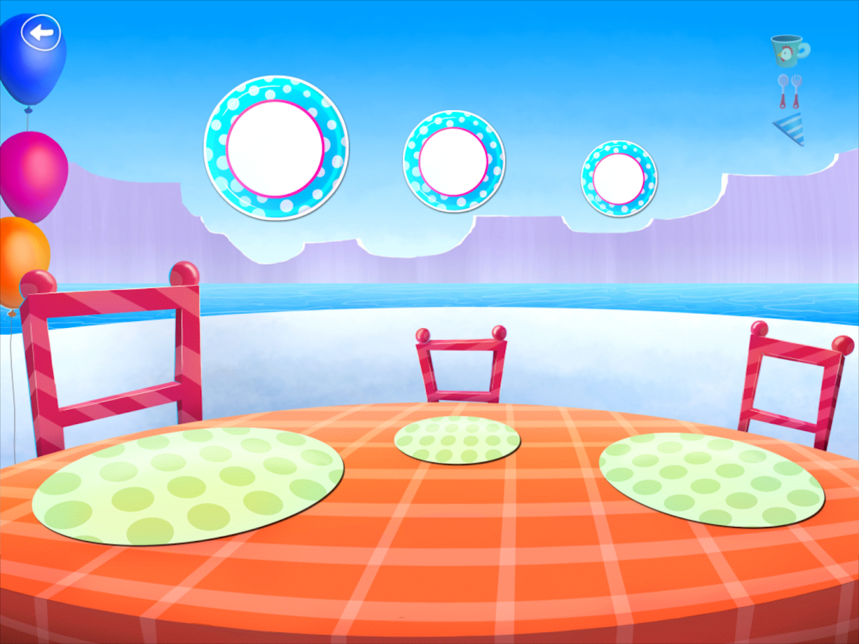 Arctic Birthday: Sorting Party Items by Size
