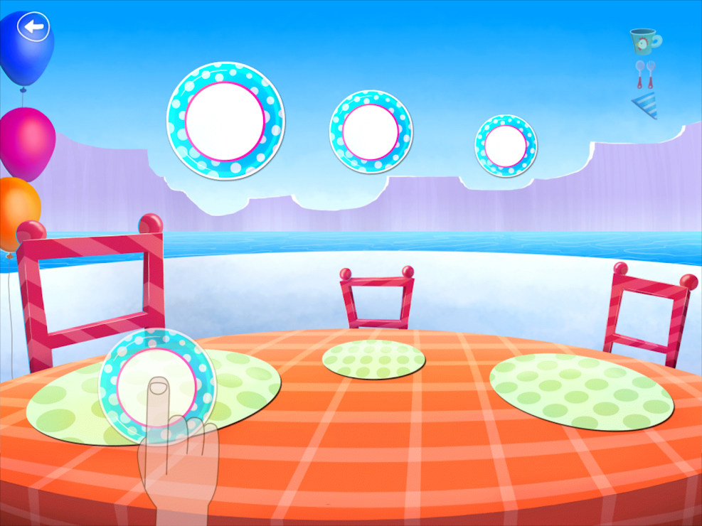 Arctic Birthday: Sorting Party Items by Size